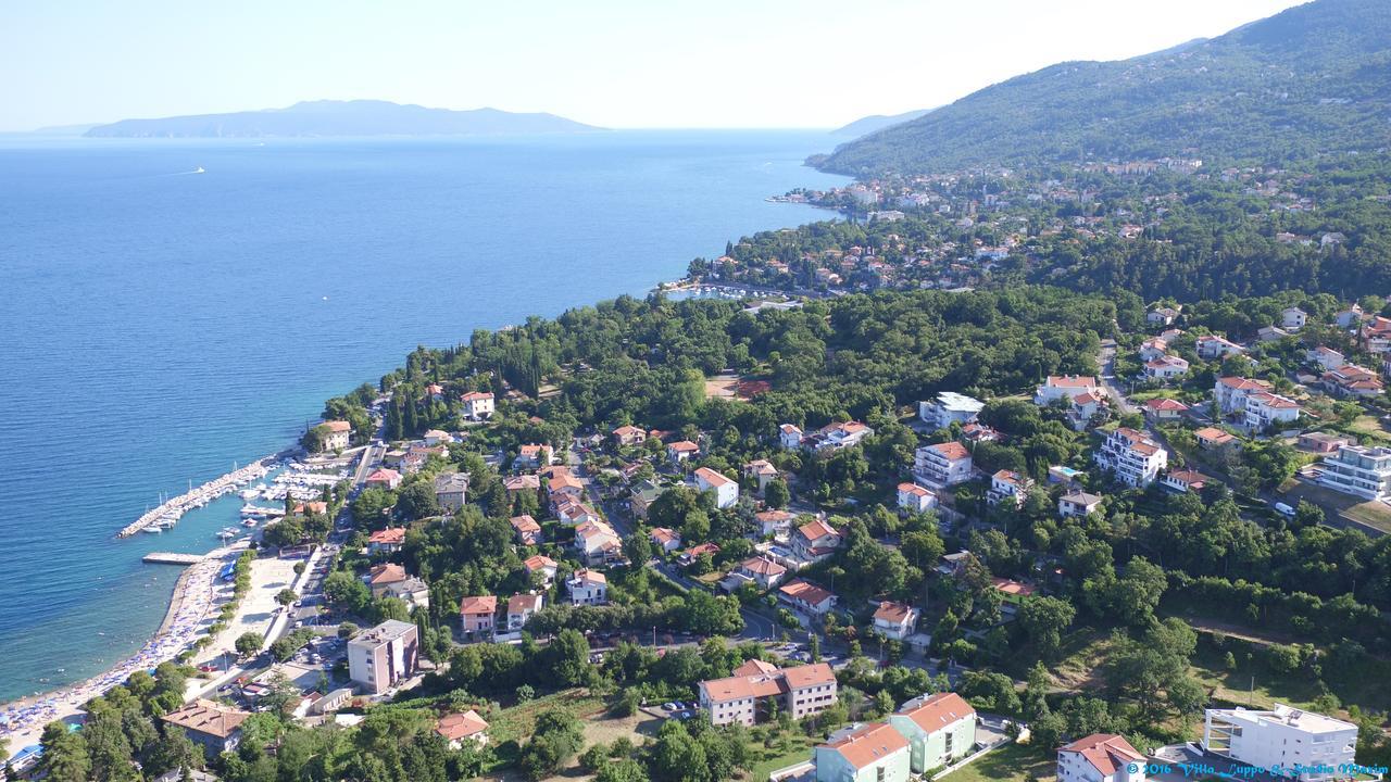 Villa Luppo Ičići Exterior foto